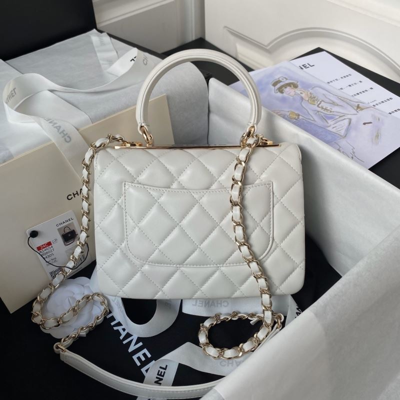 Ch**el top handle bags